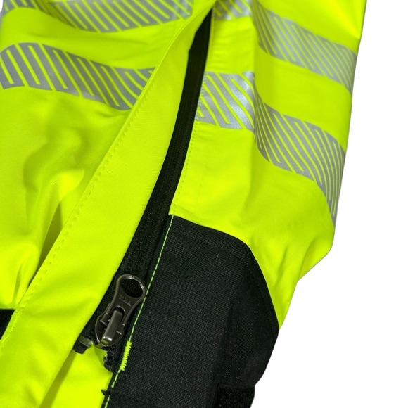 Carhartt Mens Hi-Vis Storm Defender Waterproof Pants XL Tall (42X33)Yellow Black - Picture 7 of 15